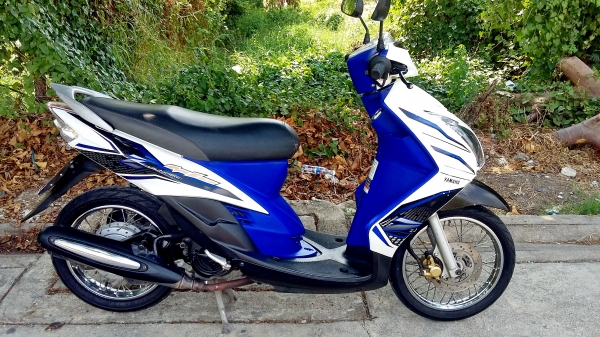 ขาย Yamaha Mio สองตา 115 เครื่องเดิมๆ ปกติ  ท่อไม่มีควันใหลแน่นอน วิ่งน้อย สตาร์ทมือ สตาร์ทเท้าปกติ รอบเครื่องเดินนิ่ง เกจ์น้ำมัน เกจ์ไมขึ้นปกติ ชุดสีเดิมๆ ไม่มีแตก แบตใหม่  ทะเบียนไม่ขาดต่อ ชุดโอนสำเนาบัตรไม่หมดอายุ  รถอยุ่ ถนนสรงประภา แขวงสีกัน เขตดอนเม