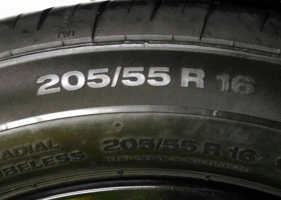 Max ขอบ16" ดำเงาท้องแดง+คอนติเนนทอล 205/55R16