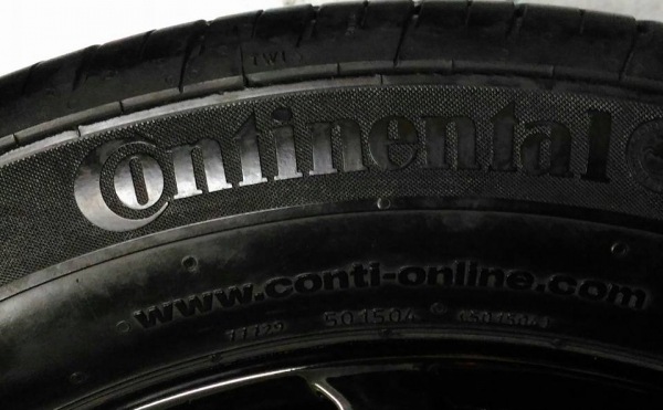 Max ขอบ16" ดำเงาท้องแดง+คอนติเนนทอล 205/55R16