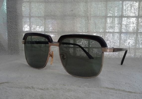 แว่นตาอเมริกันวินเทจคลับมาสเตอร์  DANDY &amp; DON made in USA  บิ๊กไซซ์!