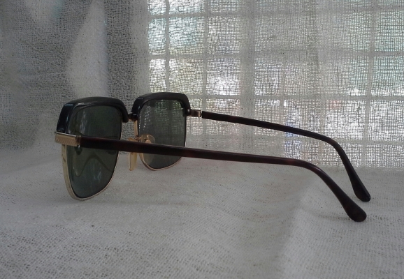 แว่นตาอเมริกันวินเทจคลับมาสเตอร์  DANDY &amp; DON made in USA  บิ๊กไซซ์!