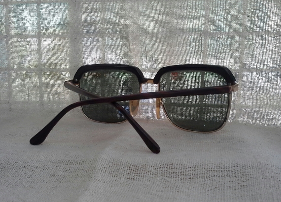 แว่นตาอเมริกันวินเทจคลับมาสเตอร์  DANDY &amp; DON made in USA  บิ๊กไซซ์!