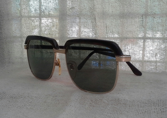 แว่นตาอเมริกันวินเทจคลับมาสเตอร์  DANDY &amp; DON made in USA  บิ๊กไซซ์!