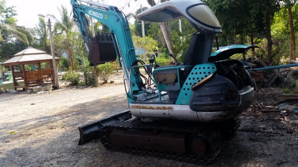 ขายรถขุดเล็ก แบคโครเล็ก kobelco sk30 สภาพสวยพร้อมทำงาน ขายรถขุดเล็ก แบคโครเล็ก kobelco sk30 สภาพสวยพร้อมทำงาน