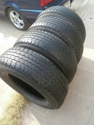 255/65R17  BRIDGESTONE DUELER H/T 840 ชุด 4 เส้น ไม่มีปะ tel.081-4273941 ไอดีไลน์ 0814273941