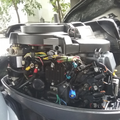 ขายเครื่องyamaha 30fourstroke เก่าญี่ปุ่น ทริมไฟฟ้า