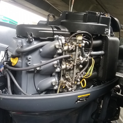 ขายเครื่องyamaha 30fourstroke เก่าญี่ปุ่น ทริมไฟฟ้า