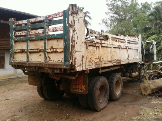 ขายรถสิบล้อดัมพ์ Hino KT729 เครื่อง ho7c - 185 แรง 2 เพลา สโลกลาง หัวเดิมบาง ยางดี แชสซีสวย ทะเบียนพร้อม