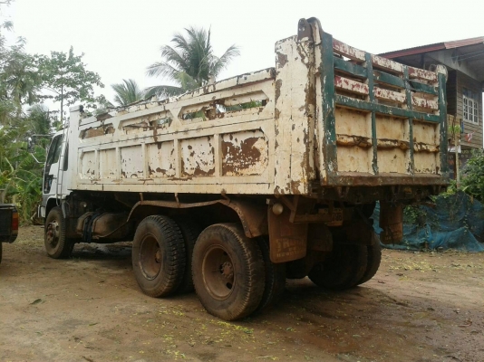 ขายรถสิบล้อดัมพ์ Hino KT729 เครื่อง ho7c - 185 แรง 2 เพลา สโลกลาง หัวเดิมบาง ยางดี แชสซีสวย ทะเบียนพร้อม