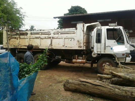 ขายรถสิบล้อดัมพ์ Hino KT729 เครื่อง ho7c - 185 แรง 2 เพลา สโลกลาง หัวเดิมบาง ยางดี แชสซีสวย ทะเบียนพร้อม