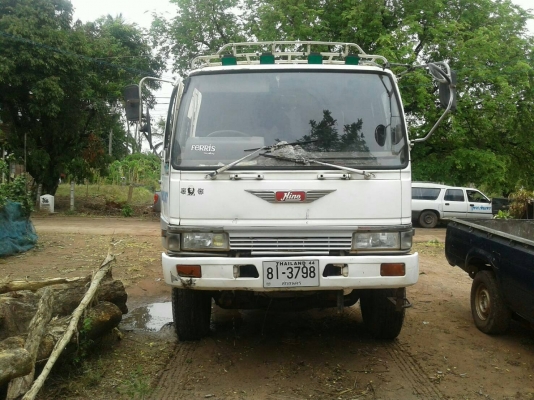 ขายรถสิบล้อดัมพ์ Hino KT729 เครื่อง ho7c - 185 แรง 2 เพลา สโลกลาง หัวเดิมบาง ยางดี แชสซีสวย ทะเบียนพร้อม