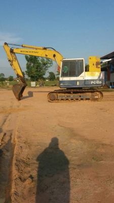 ขายรถแบ็คโฮ KOMATSU PC120-5 เครื่อง ปั๊มดี เอวแน่น โซ่ใหม่ 2 ข้าง เอกสารซื้อขาย