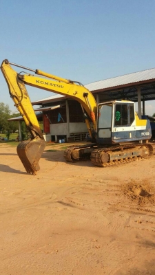 ขายรถแบ็คโฮ KOMATSU PC120-5 เครื่อง ปั๊มดี เอวแน่น โซ่ใหม่ 2 ข้าง เอกสารซื้อขาย
