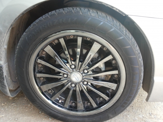 ล้อแม๊กพร้อมยางขอบ 17