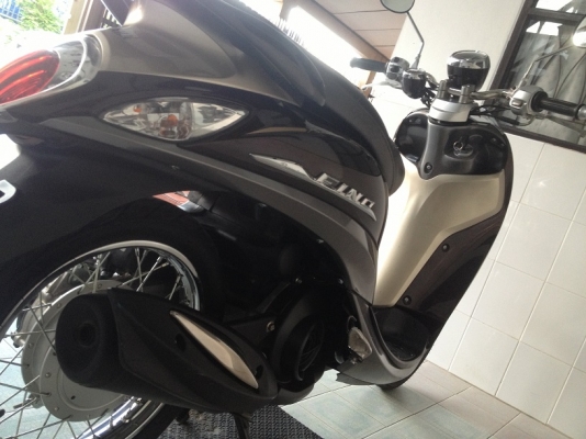 Fino Fi รถบ้าน วิ่งน้อย สภาพเดิม ปลายปี57 (ของแถม 4 รายการ)