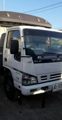 หกล้อ อีซูชุ NQR150ปี51ช่วงยาว5.50ม มีหลังคา"รับส่ง-พนังาน รถสภาพดีสวยเดิมๆไม่เคยบรรทุกหนัก เล่มทะเบียนพร้อมโอน