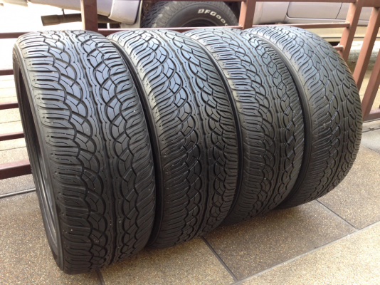 ยาง All Yokohama 245 50 20 ปลายปี13 ดอกเต็ม ใช้ยาว ราคาไม่แพง