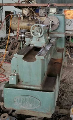 แท่นกลึง TAKISAWA 8 ฟุต เก่าญี่ปุ่นสภาพดี ใช้งานได้ดีไม่มีปัญหา ขายเพราะมีหลายตัว