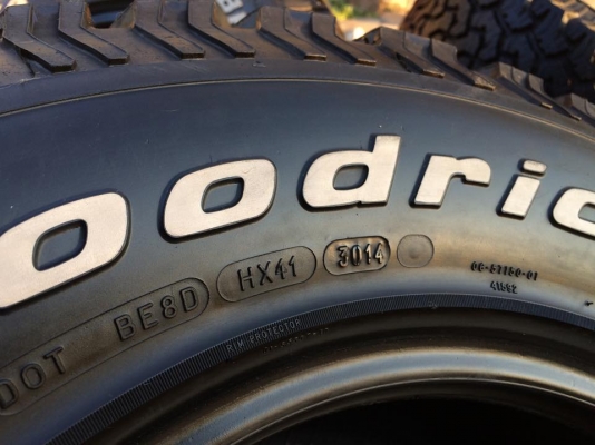 มือ2 BF Goodrich All-Terrain KO ขนาด 265 70 r16 ปี14