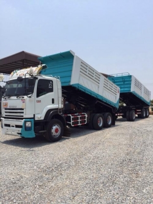 ขายเดกก้า 360แรงแม่-ลูก ปี55 ดั๊มพ์สามมิตรแท้ ยางเต็ม เครื่องดีคัสซีสวย สภาพพร้อมใช้งาน