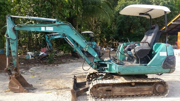 ขาย 285,000 KOBELCO sk 030 เครื่องดีปั้มแรงเอวดีช่างล่างดีพร้อมไลหัวเจาะรถสวยพร้อมใช้ 090-772-3710 090-772-3708