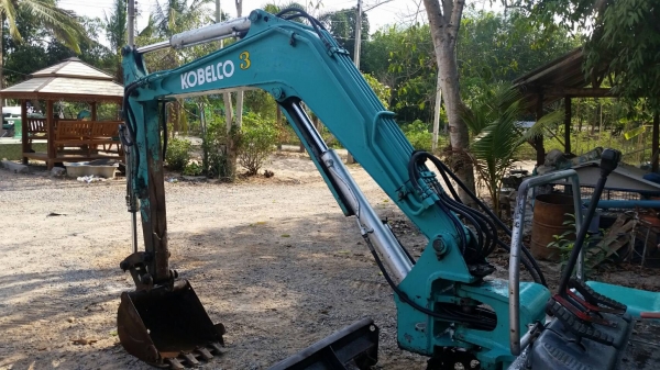 ขาย 285,000 KOBELCO sk 030 เครื่องดีปั้มแรงเอวดีช่างล่างดีพร้อมไลหัวเจาะรถสวยพร้อมใช้ 090-772-3710 090-772-3708