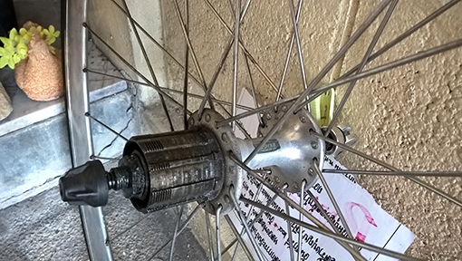 ล้อจักรยาน วินเทจ หน้า หลัง เฟืองเกลียว