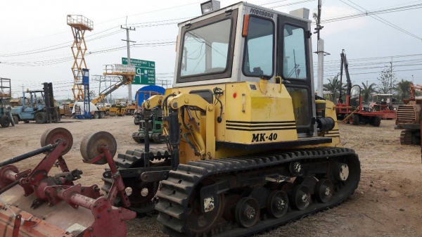 รถแทร็กเตอร์ MOROOKA MK40 เครื่อง KUBOTA ตีนตะขาบ แทรกยาง ไถนา ดันดิน ตีดิน