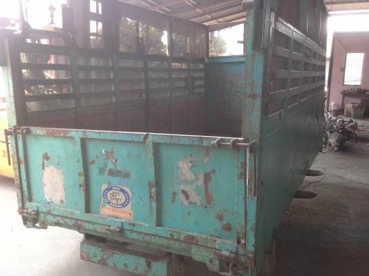 ขายกระบะดั้ม6ล้อสำหรับใส่อีแต๋นไม่มี(กระบอกดั้ม) ขายกระบะดั้ม6ล้อสำหรับใส่อีแต๋นไม่มี(กระบอกดั้ม)