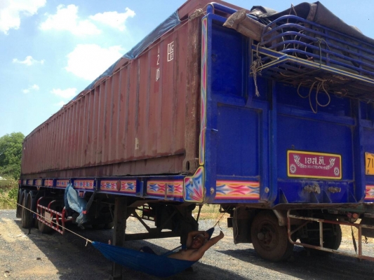 ขายหางเทรเลอร์พื้นเรียบ ST 12.50 ม. สภาพดี สวย พร้อมใช้งาน