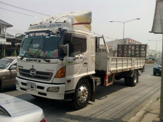 ขาย6ล้อยาว HINO MEGA ปี51 ยาว7.50 เมตรสภาพเดิมสวย มีช่องเครน เอกสารเล่มทะเบียนครบ ช่วงล่างดี เปลี่ยนสัญญาส่งไฟแนนซ์ต่อได้