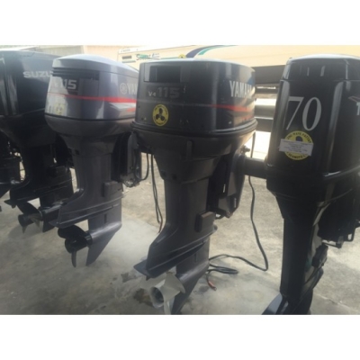 ขายเครื่องเรือเร็วมือสองญีปุ่น Yamaha 115แรงม้า 2จังหวะ พร้อมใช้