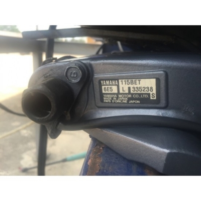 ขายเครื่องเรือเร็วมือสองญีปุ่น Yamaha 115แรงม้า 2จังหวะ พร้อมใช้