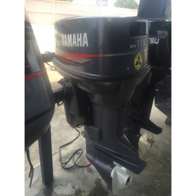 ขายเครื่องเรือเร็วมือสองญีปุ่น Yamaha 115แรงม้า 2จังหวะ พร้อมใช้