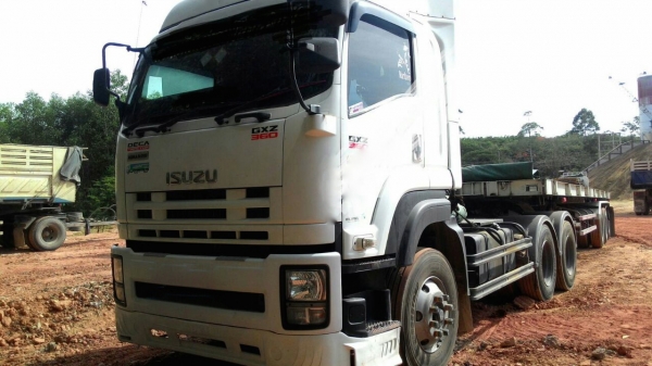 รถอีซูซุ 10 ล้อ  หัวลาก GXZ 360 แรงม้า. ปี 56. ( ขายแม่ , ลูก )   สนใจติดต่อ  081 - 6079515