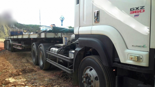 รถอีซูซุ 10 ล้อ  หัวลาก GXZ 360 แรงม้า. ปี 56. ( ขายแม่ , ลูก )   สนใจติดต่อ  081 - 6079515