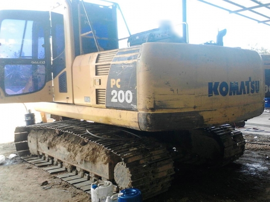 รถแบคโฮ  KOMSTSU  PC 200 - 8 , ( รถทำงาน 7,8xx ชม. )   สนใจติดต่อ  081 - 6079515