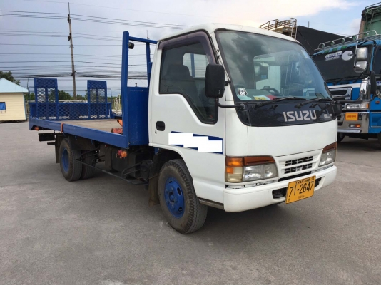 หกล้อมือสอง/ Isuzu NKR581.U5/ 110 แรงม้า กระบะ_รถสไลท์_มีวิ้นดิงพร้อม
