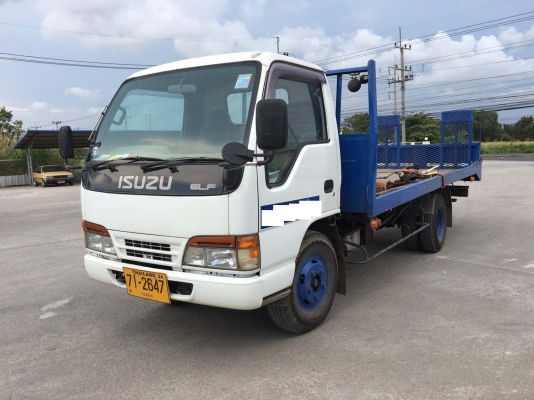 หกล้อมือสอง/ Isuzu NKR581.U5/ 110 แรงม้า กระบะ_รถสไลท์_มีวิ้นดิงพร้อม