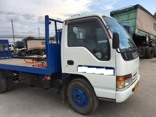 หกล้อมือสอง/ Isuzu NKR581.U5/ 110 แรงม้า กระบะ_รถสไลท์_มีวิ้นดิงพร้อม