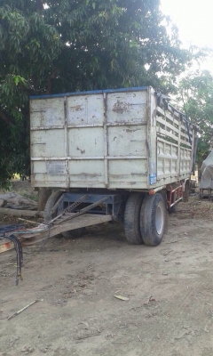 ลูกพ่วงไม่ดั้ม 2คาน รถใช้งานน้อย วิ่งอ้อยอย่างเดียว