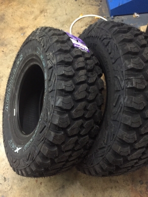 ยางใหม่  mud 31-10.5-15 ปี15 มีไม่เยอะ