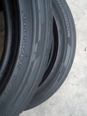 195/50R15 Hanokko ventus R-S2 มี 2 เส้น tel.081-427-3941 ไอดีไลน์  0814273941