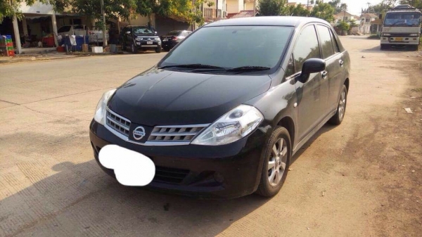 2010 NISSAN TIIDA, 1.6 G SEDAN โฉม ปี05-12 เครื่องดี ภายในสวย ไม่เคยติดแก๊ส แอร์แบคคู่ แอร์เย็น พร้อมใช้งาน ต่อลองได้คับ