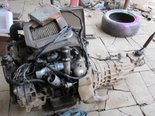 ขายเครื่่องน้สสันพร้อมเกียร์ นิสสันฟอร์นเทียร์  YD Di 2500Turbo