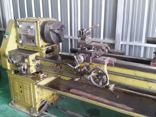 แท่นกลึง ต้าชิง 1000 บี 3 เพลา เกียร์บล็อก 6 ฟุต มีเบรก กลึงเกลียวได้ไม่ต้องเปลี่ยนเฟือง 76,000