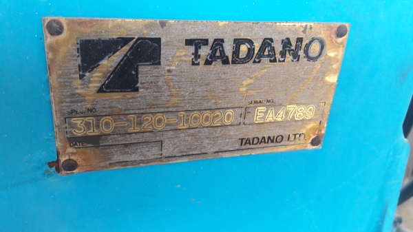 เทรน ขาสูง Tadano 3 ตัน 3 ชัก 4 ท่อน เก่าญี่ปุ่นแท้ สภาพไม่มีอ้อก ไม่มีดาม พร้อมใช้