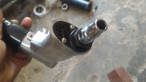 สว่านเจาะทำงานด้วยลม ยี่ห้อ RAMBO ปรับหมุน ซ็าย - ขวา ได้ สปีดความเร็ววสูง โครงสร้างแข็งแรง