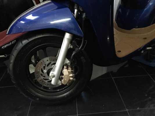 scoopy i สีนั้าเงิน ลายใหม่ล่าสุดโฉมปัจจุบัญ ล้อแมกซ์ ตัวท๊อปสุด โปรโมชั่น แถม 3 รายการ