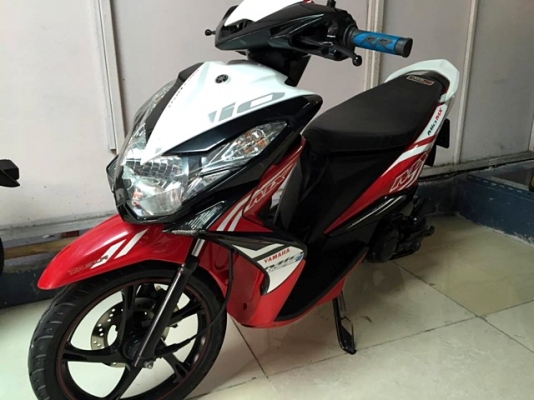 MIO 125 i MX สีแดงขาว ตัวท็อปล้อแมกซ์ รถเครื่องยนต์เดิมๆจากศูนย์ แถม 3 รายการ